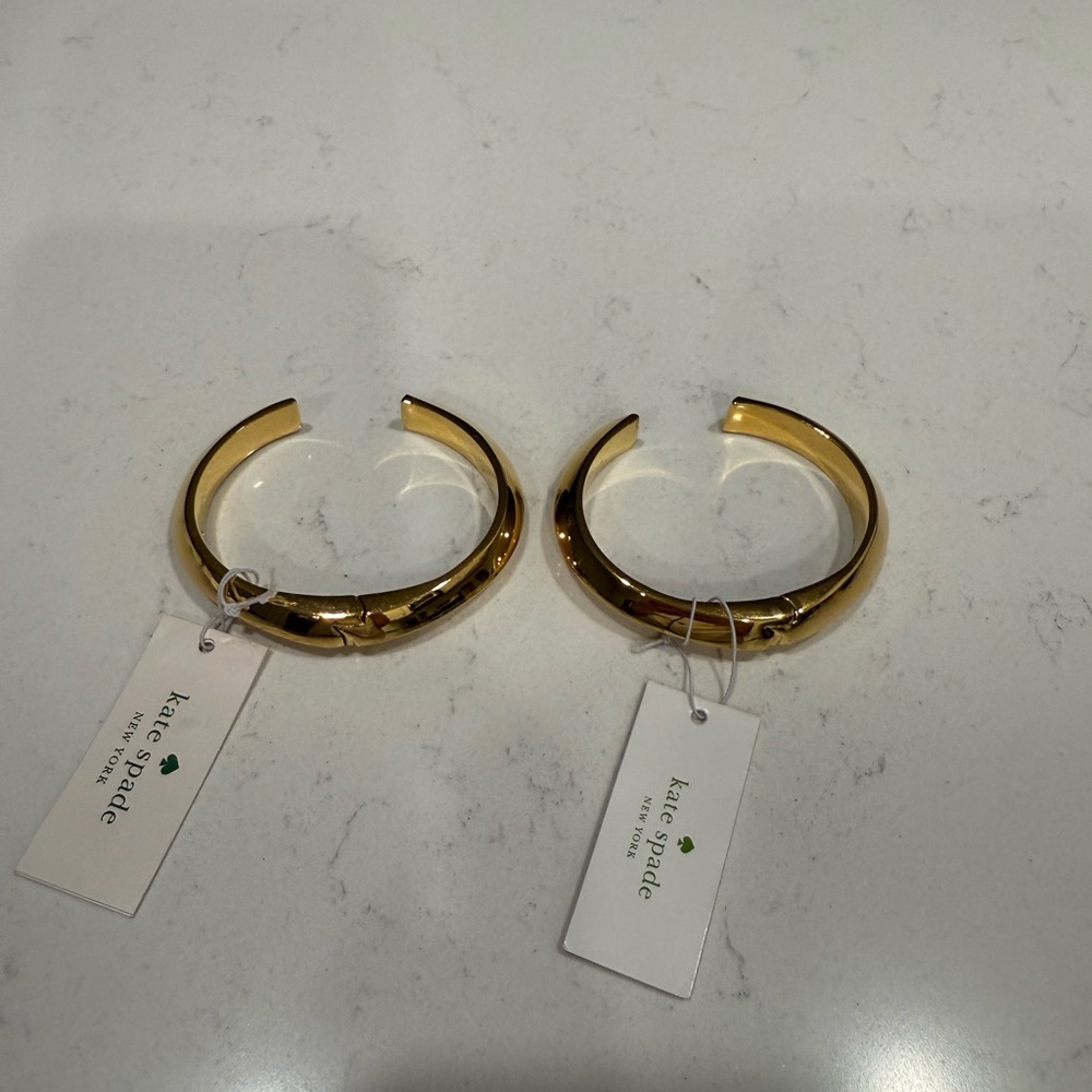 Kate Spade Gold Cuff Bracelets